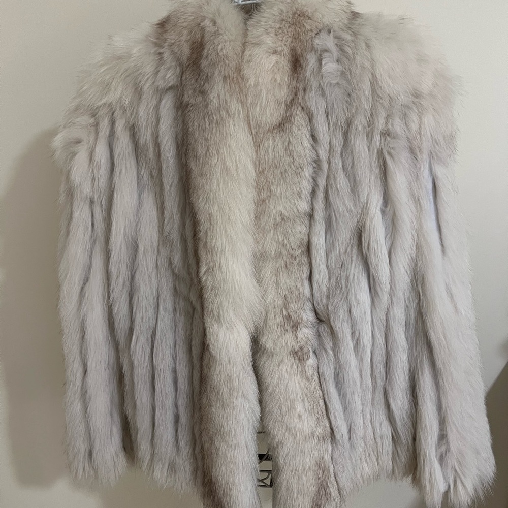 Saga Blue Fox Fur Jacket